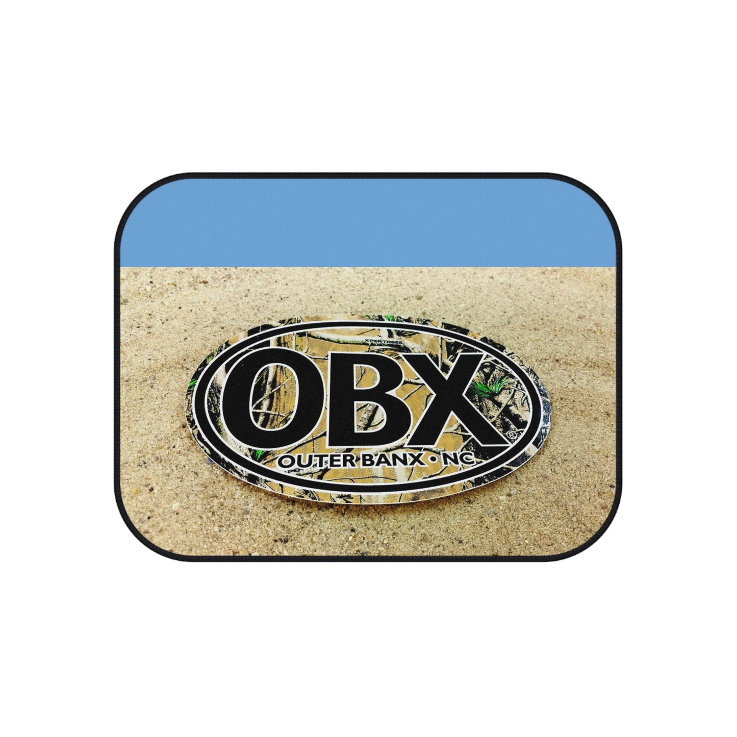 Camo OBX Beach Car Mats (2x Rear)