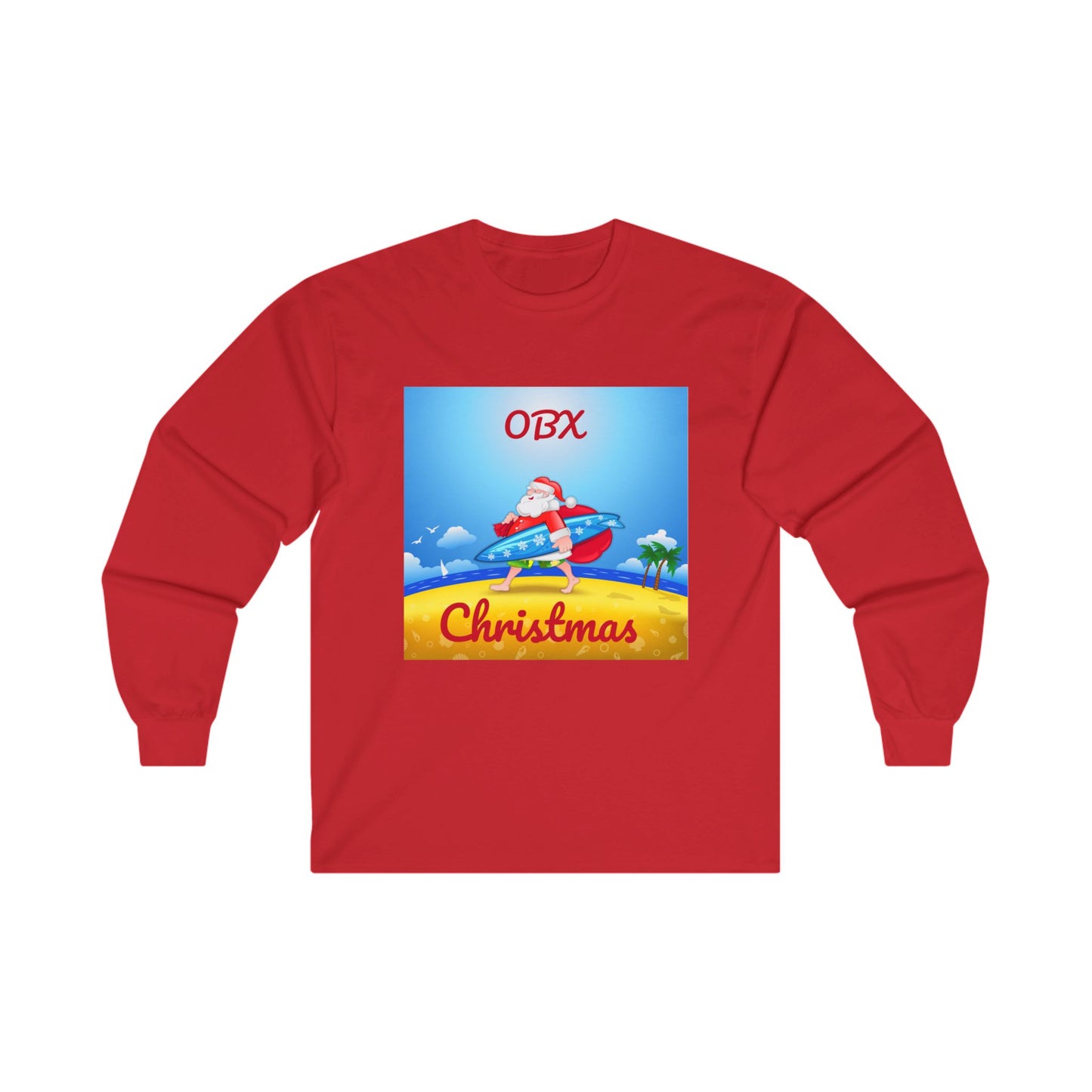 OBX Christmas Ultra Cotton Long Sleeve Tee