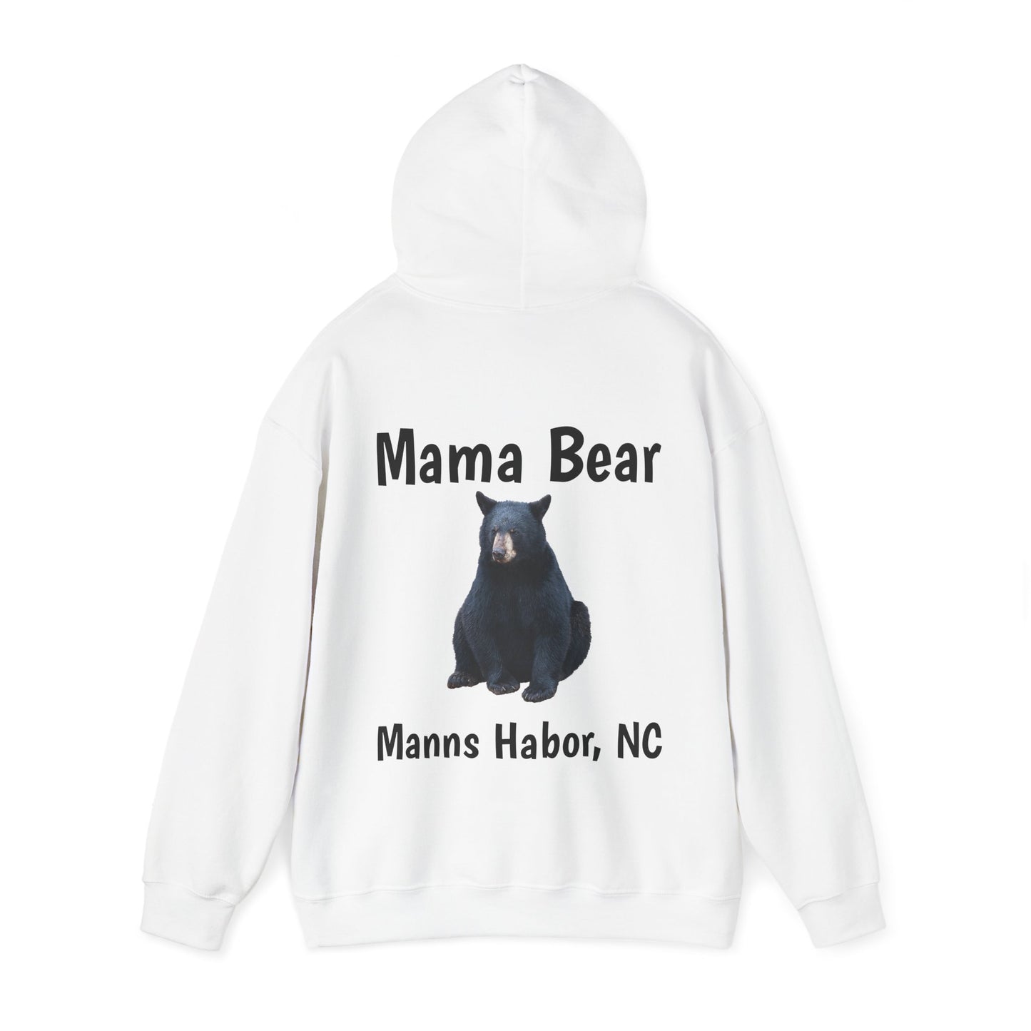 Harbor Life w/ Mama Bear on back Unisex Heavy Blend™ Hooded Sweatshirt