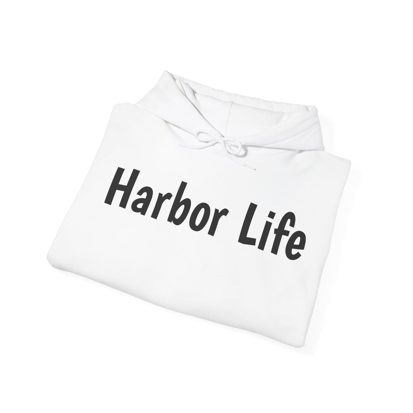 Harbor Life w/ Mama Bear on back Unisex Heavy Blend™ Hooded Sweatshirt