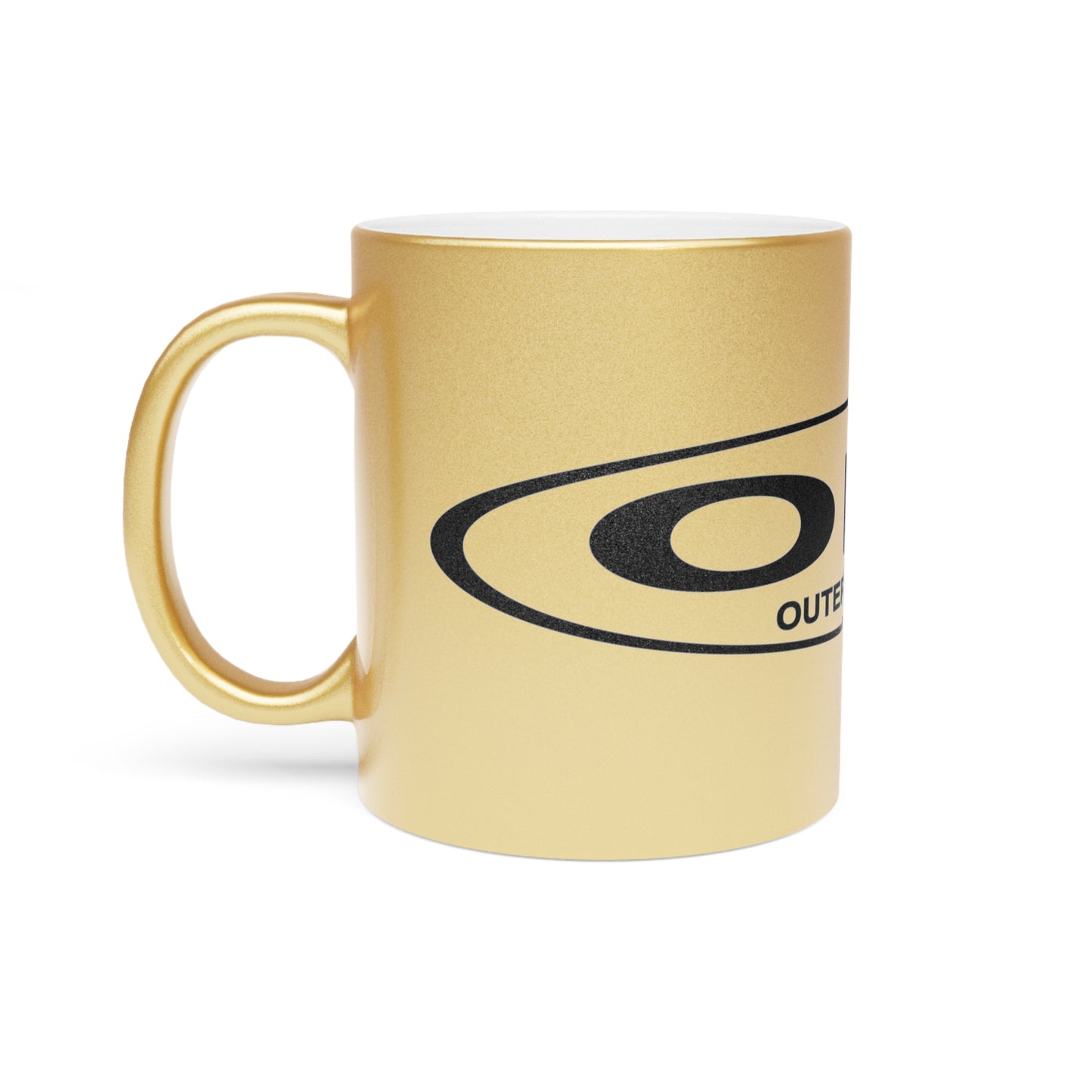 Obx Stretch Metallic Mug (Silver\Gold) Great for Weddings