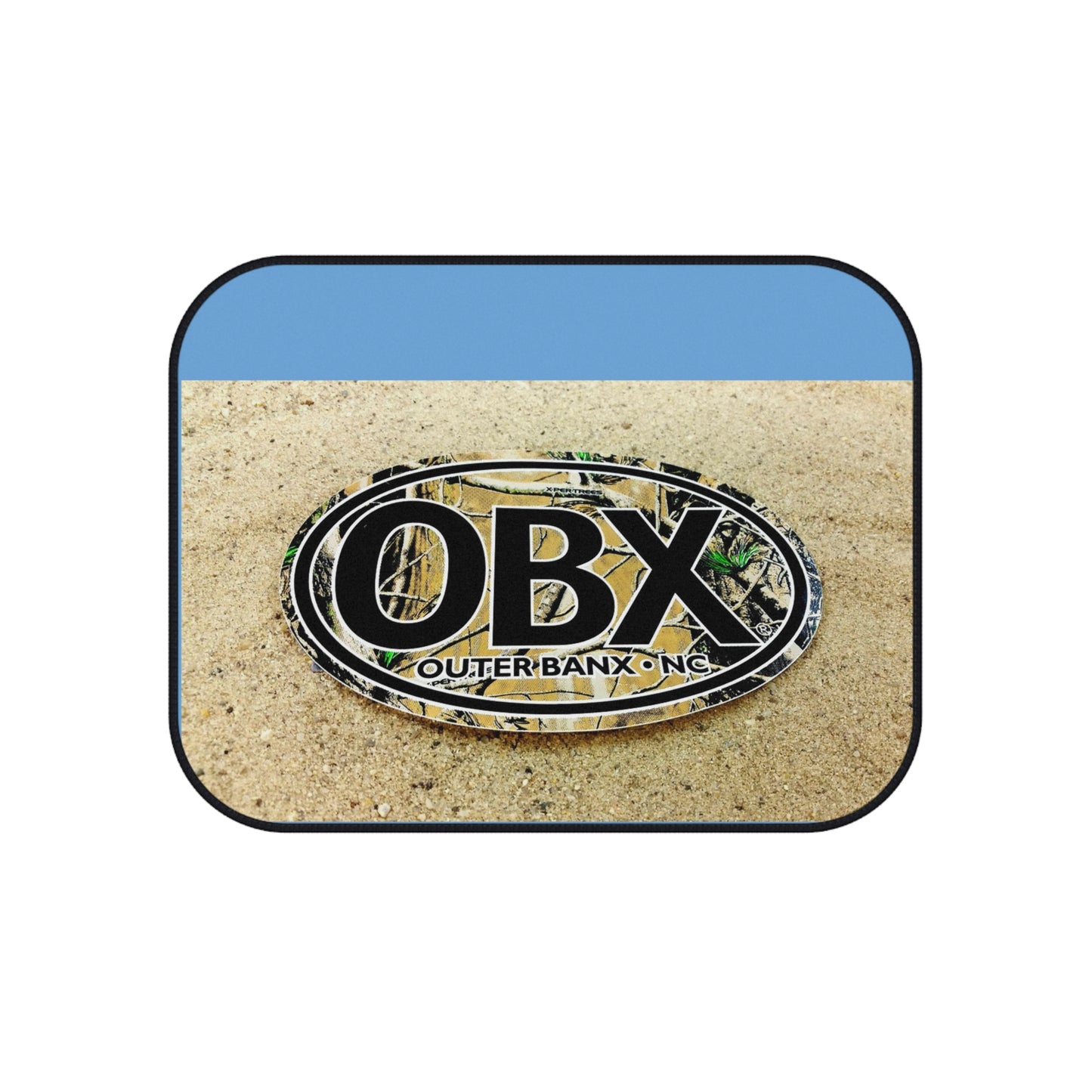 Camo OBX Beach Car Mats (2x Rear)