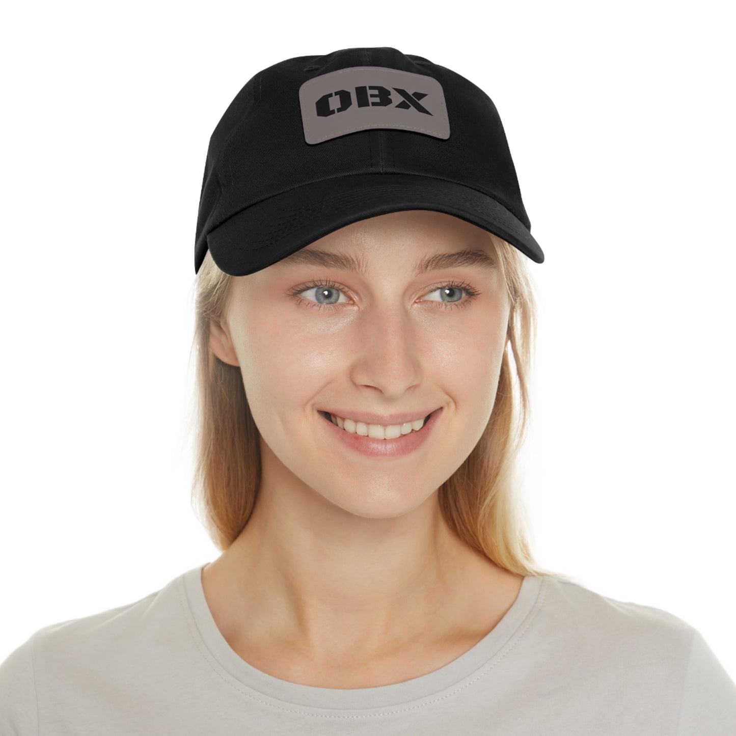 Obx Hat with Leather Patch (Rectangle) Mens and Womens