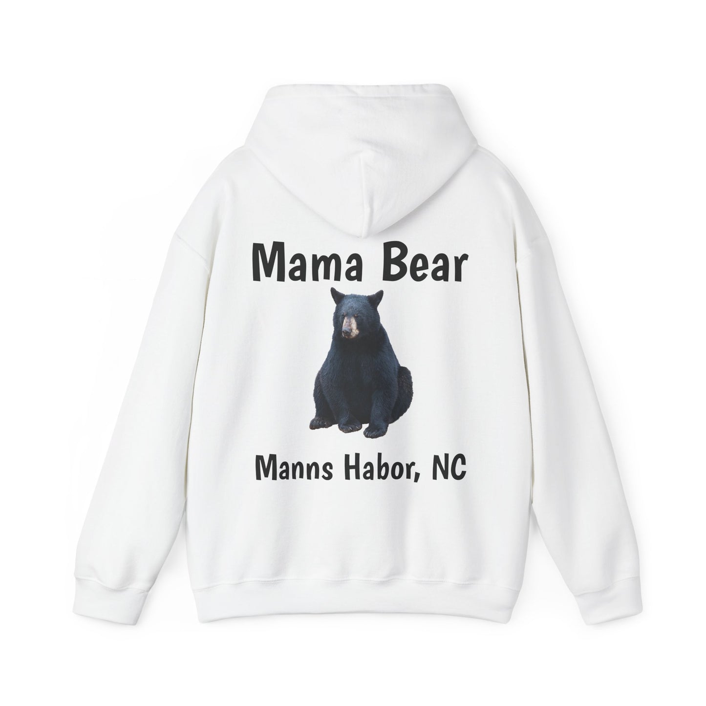 Harbor Life w/ Mama Bear on back Unisex Heavy Blend™ Hooded Sweatshirt