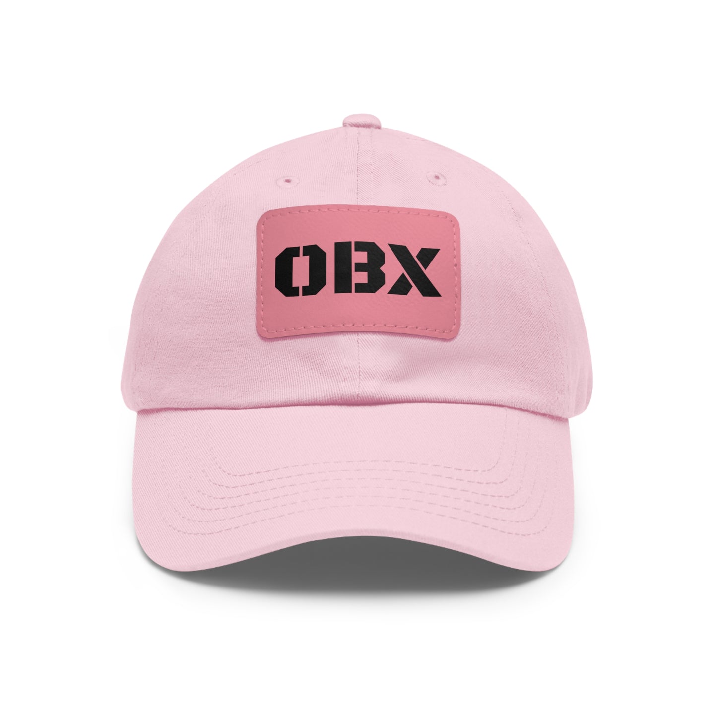 Obx Hat with Leather Patch (Rectangle) Mens and Womens