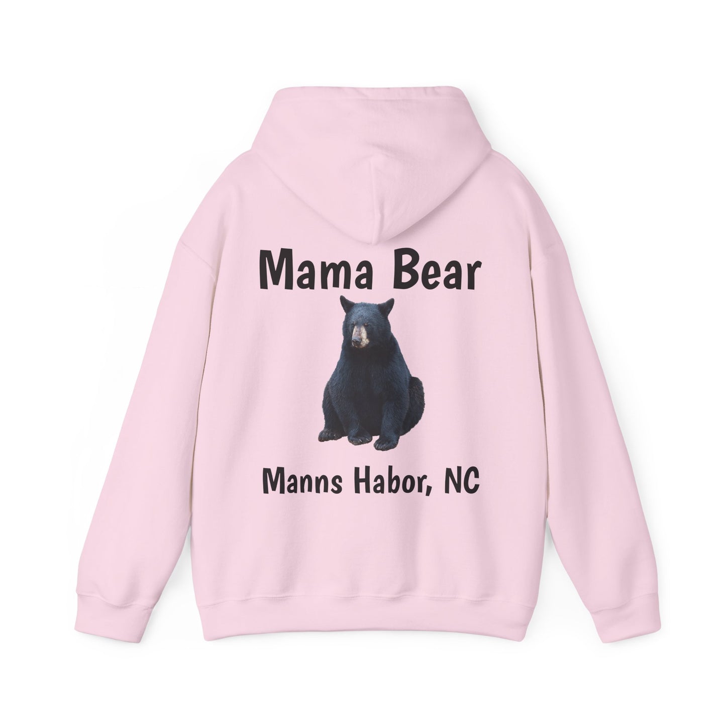 Harbor Life w/ Mama Bear on back Unisex Heavy Blend™ Hooded Sweatshirt