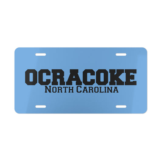 Ocracoke North Carolina Vanity Plate