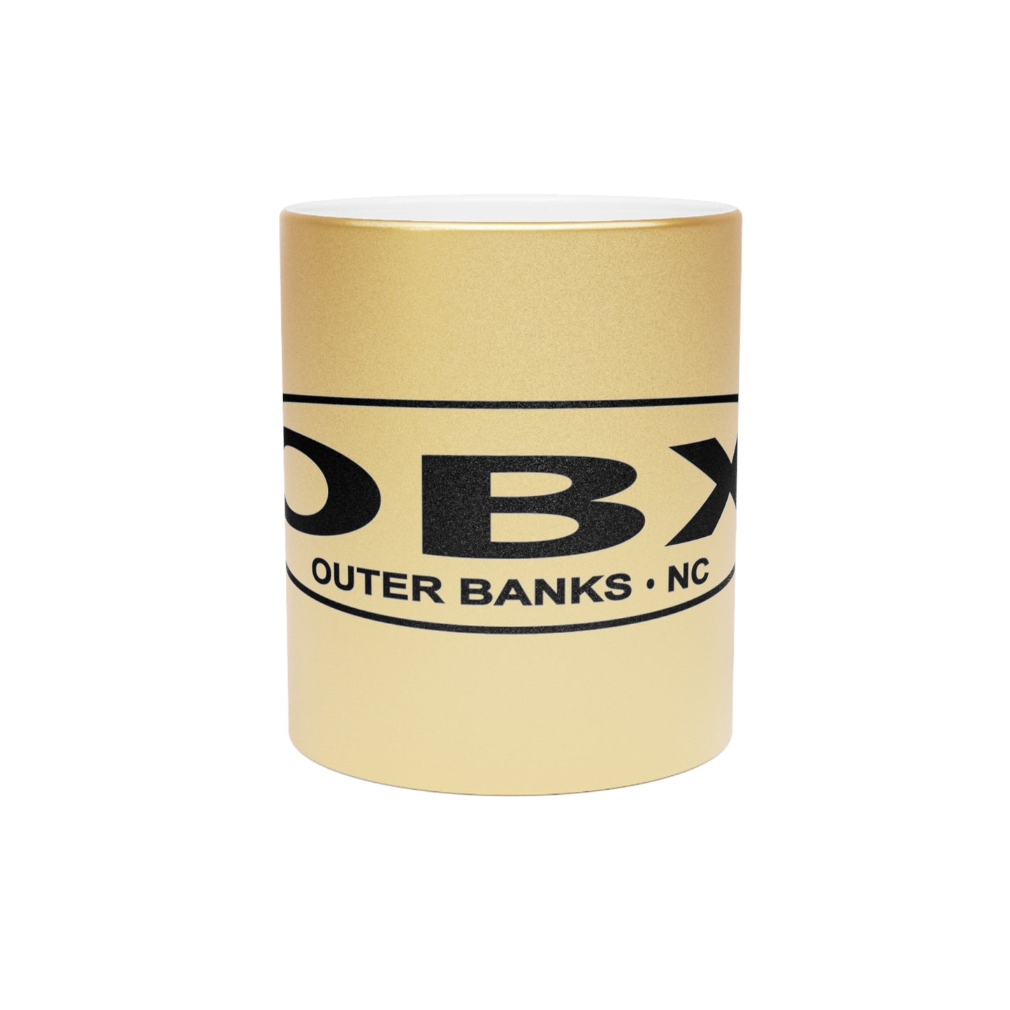 Obx Stretch Metallic Mug (Silver\Gold) Great for Weddings