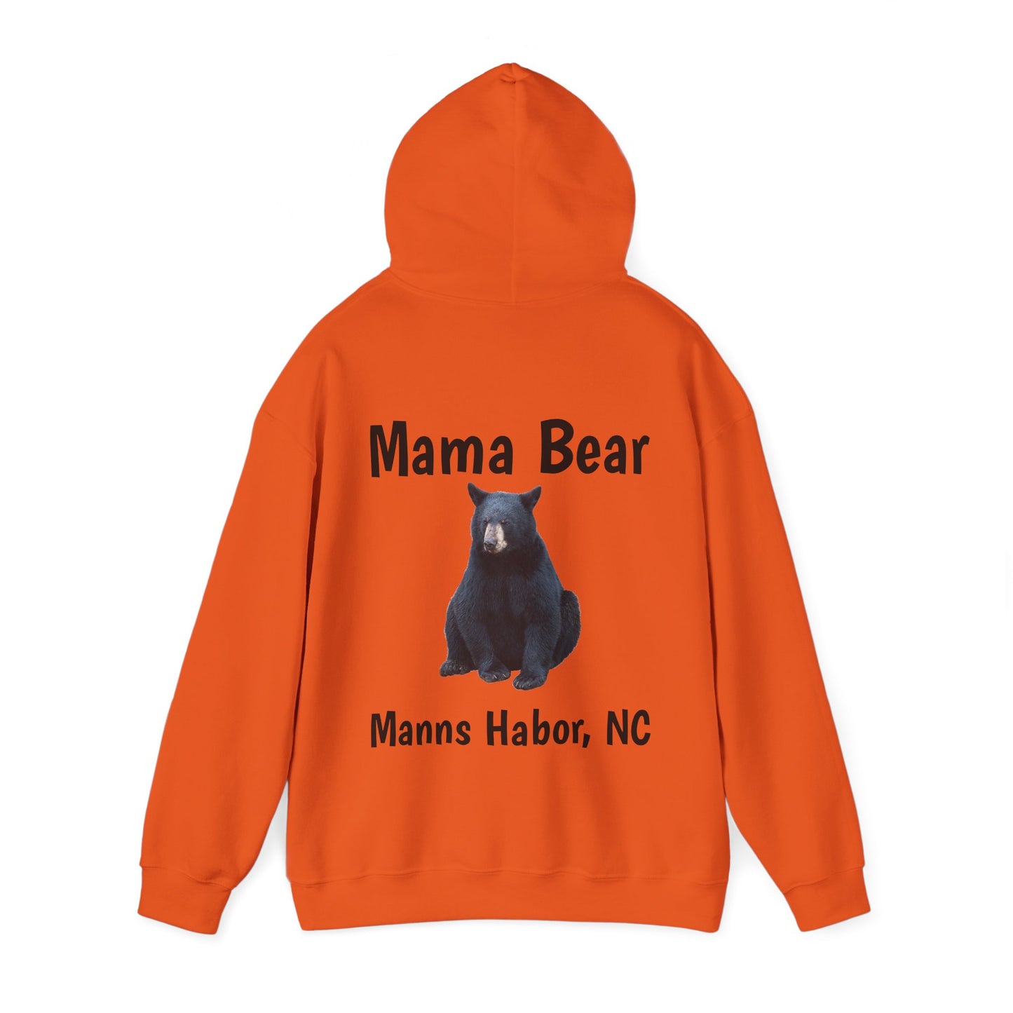 Harbor Life w/ Mama Bear on back Unisex Heavy Blend™ Hooded Sweatshirt