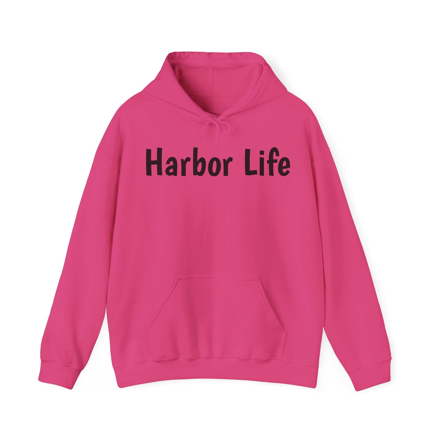 Harbor Life w/ Mama Bear on back Unisex Heavy Blend™ Hooded Sweatshirt