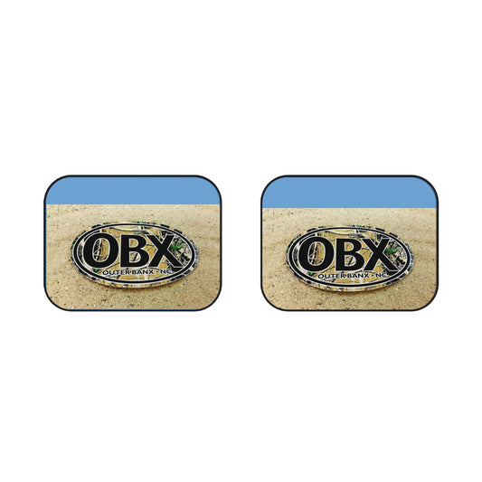 Camo OBX Beach Car Mats (2x Rear)