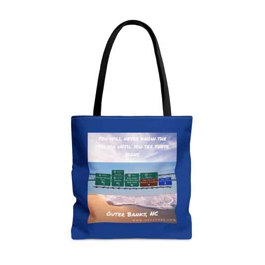 You Will Never Know the Feeling AOP Tote Bag