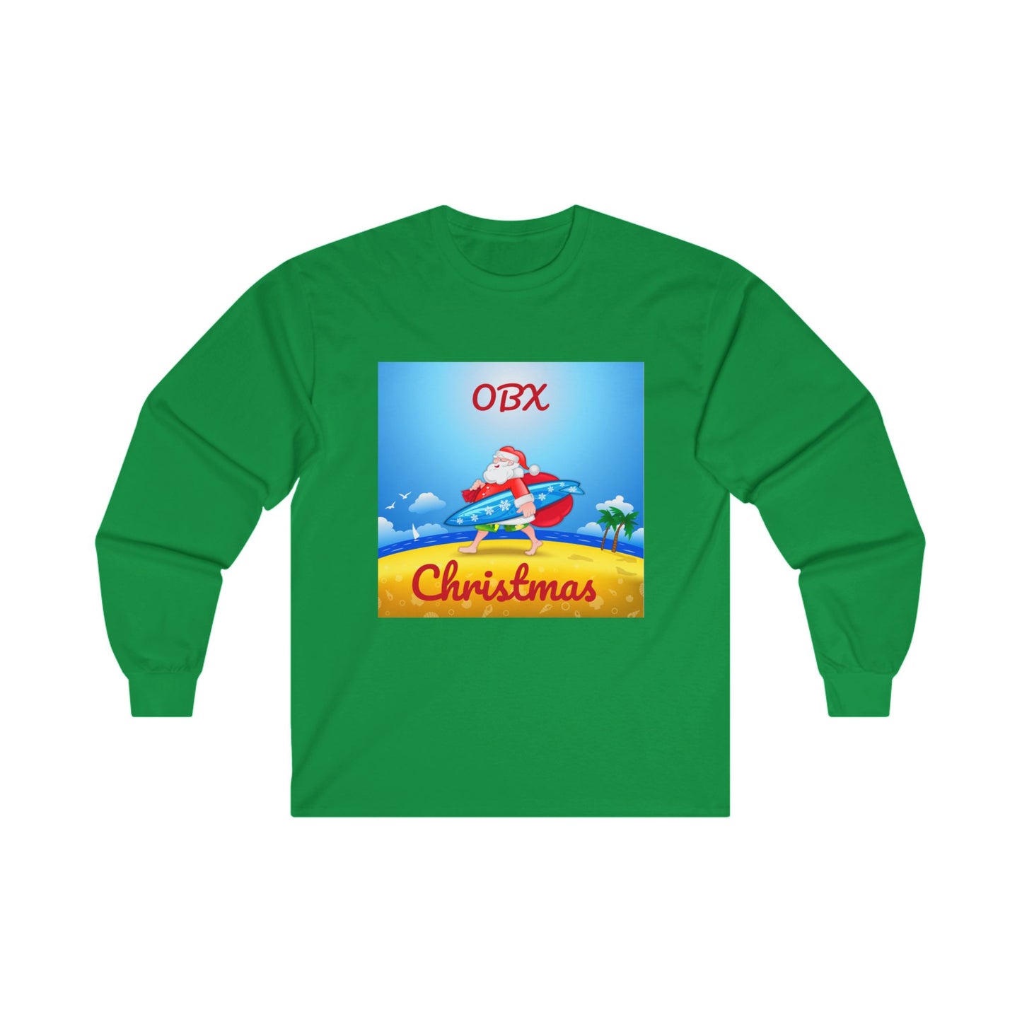 OBX Christmas Ultra Cotton Long Sleeve Tee