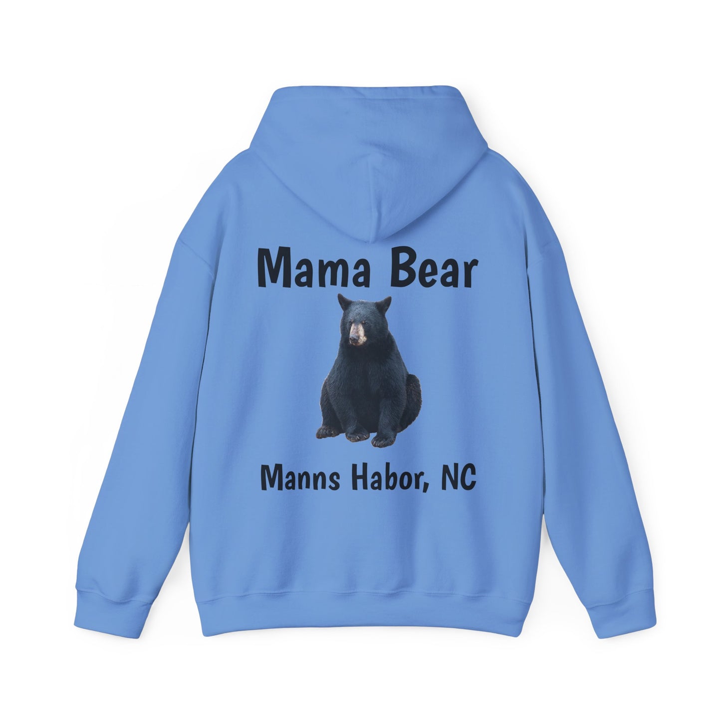 Harbor Life w/ Mama Bear on back Unisex Heavy Blend™ Hooded Sweatshirt