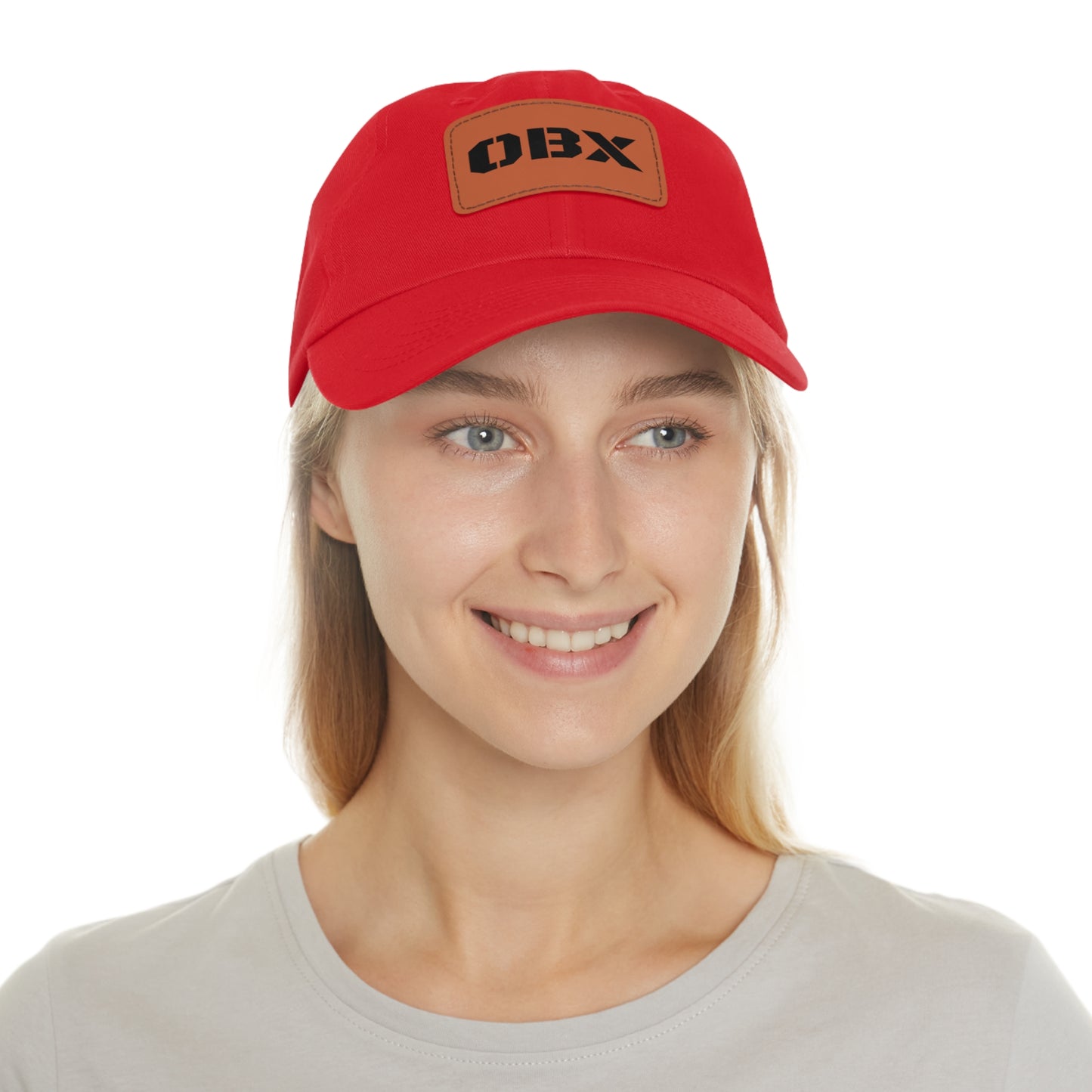 Obx Hat with Leather Patch (Rectangle) Mens and Womens