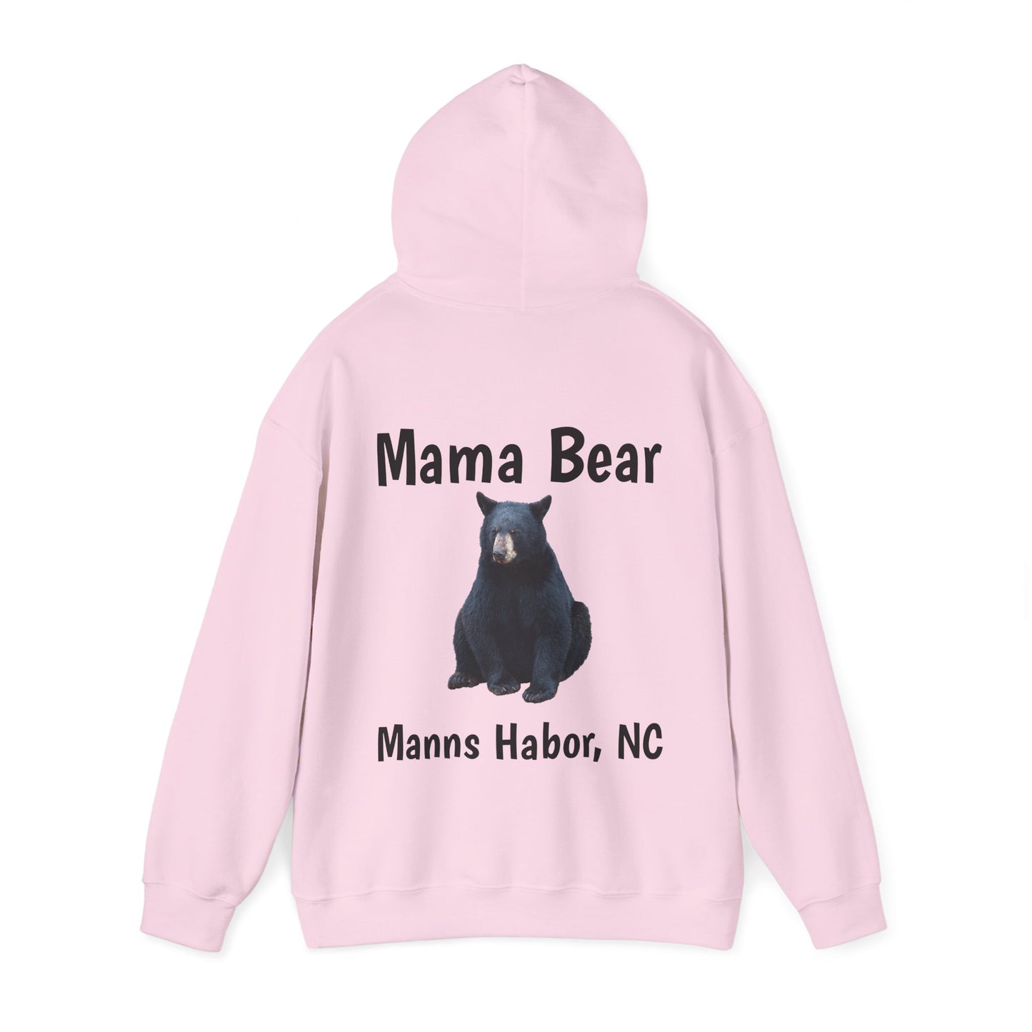 Harbor Life w/ Mama Bear on back Unisex Heavy Blend™ Hooded Sweatshirt