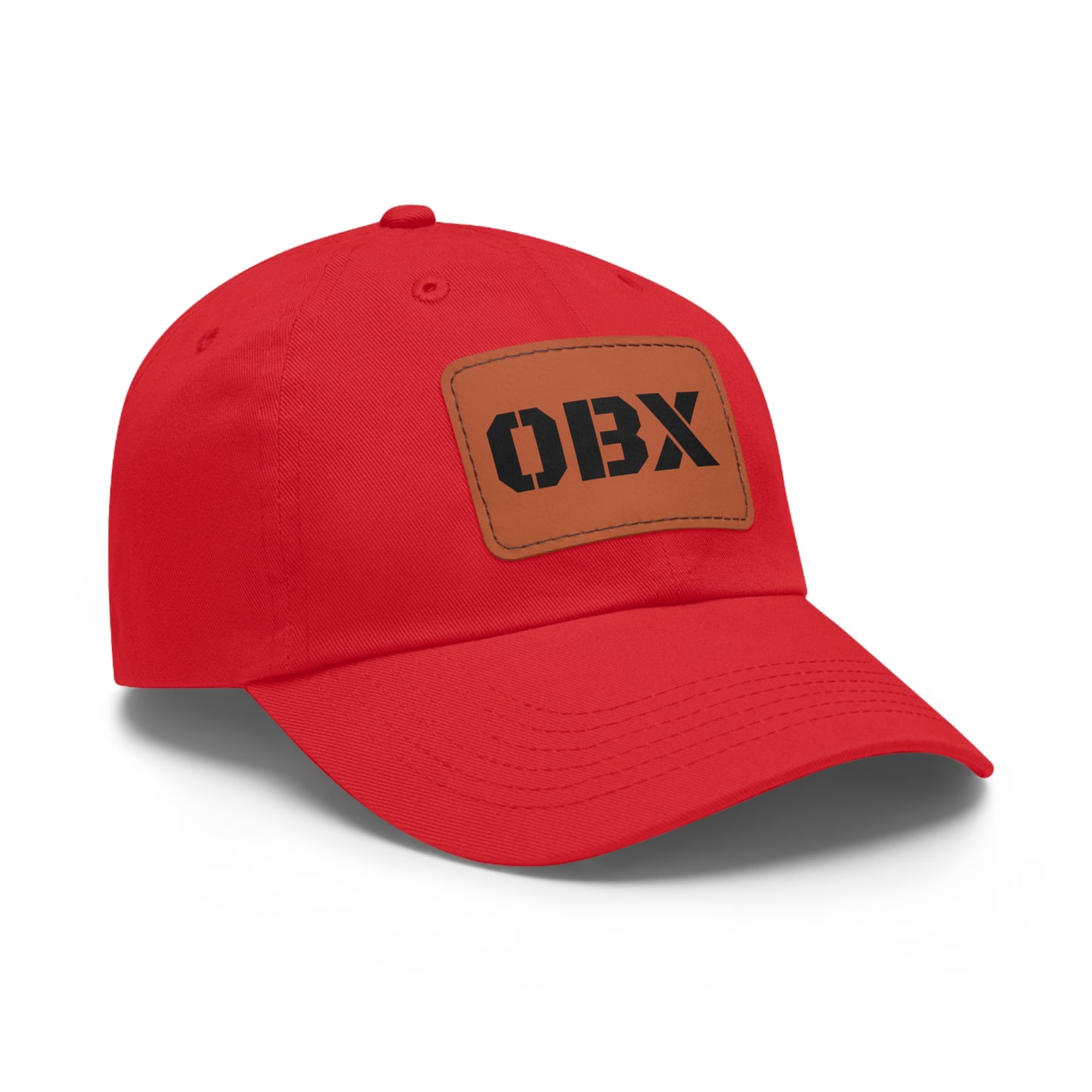 Obx Hat with Leather Patch (Rectangle) Mens and Womens