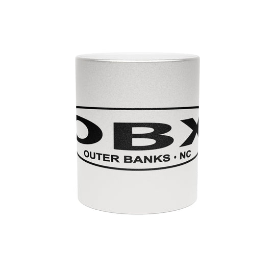 Obx Stretch Metallic Mug (Silver\Gold) Great for Weddings