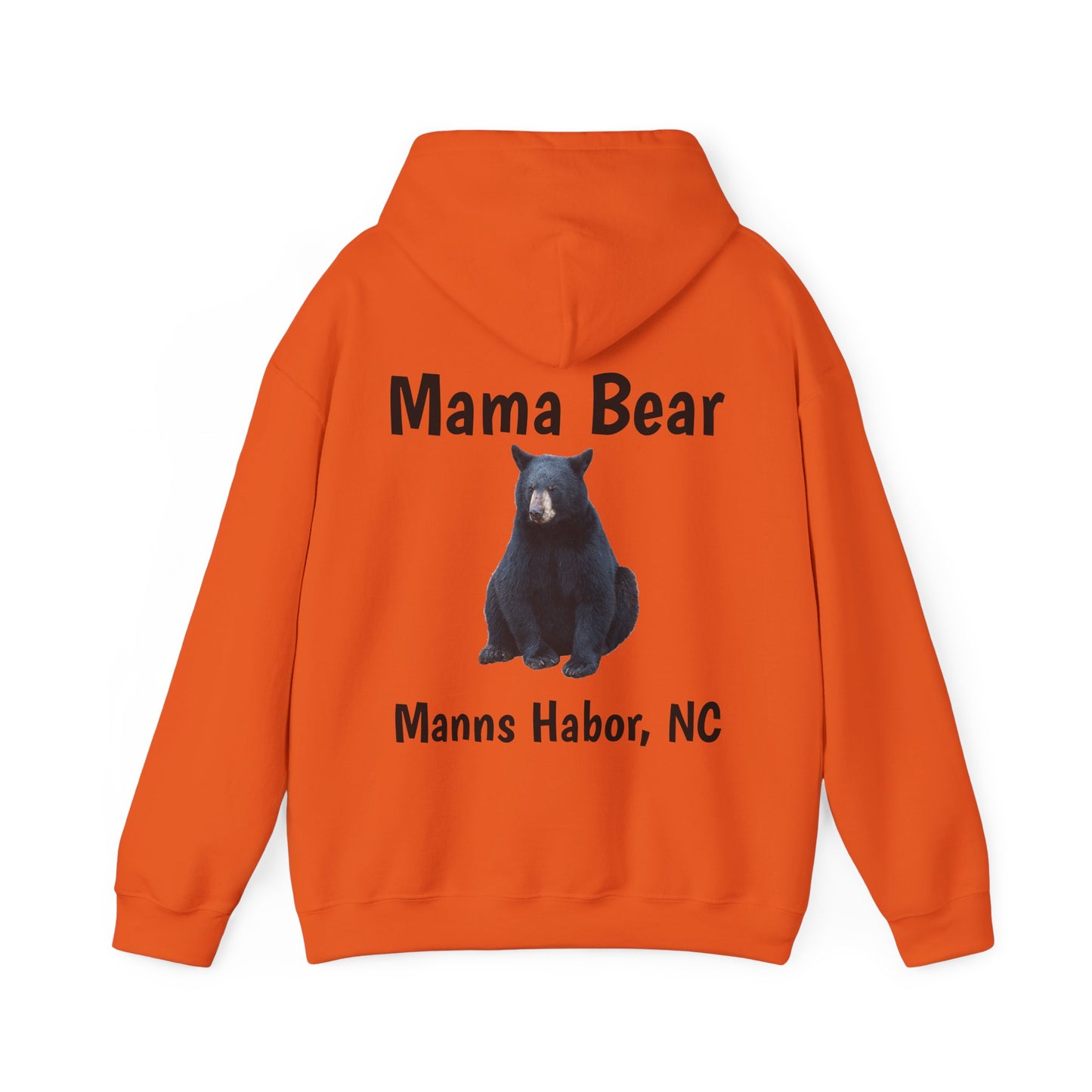 Harbor Life w/ Mama Bear on back Unisex Heavy Blend™ Hooded Sweatshirt