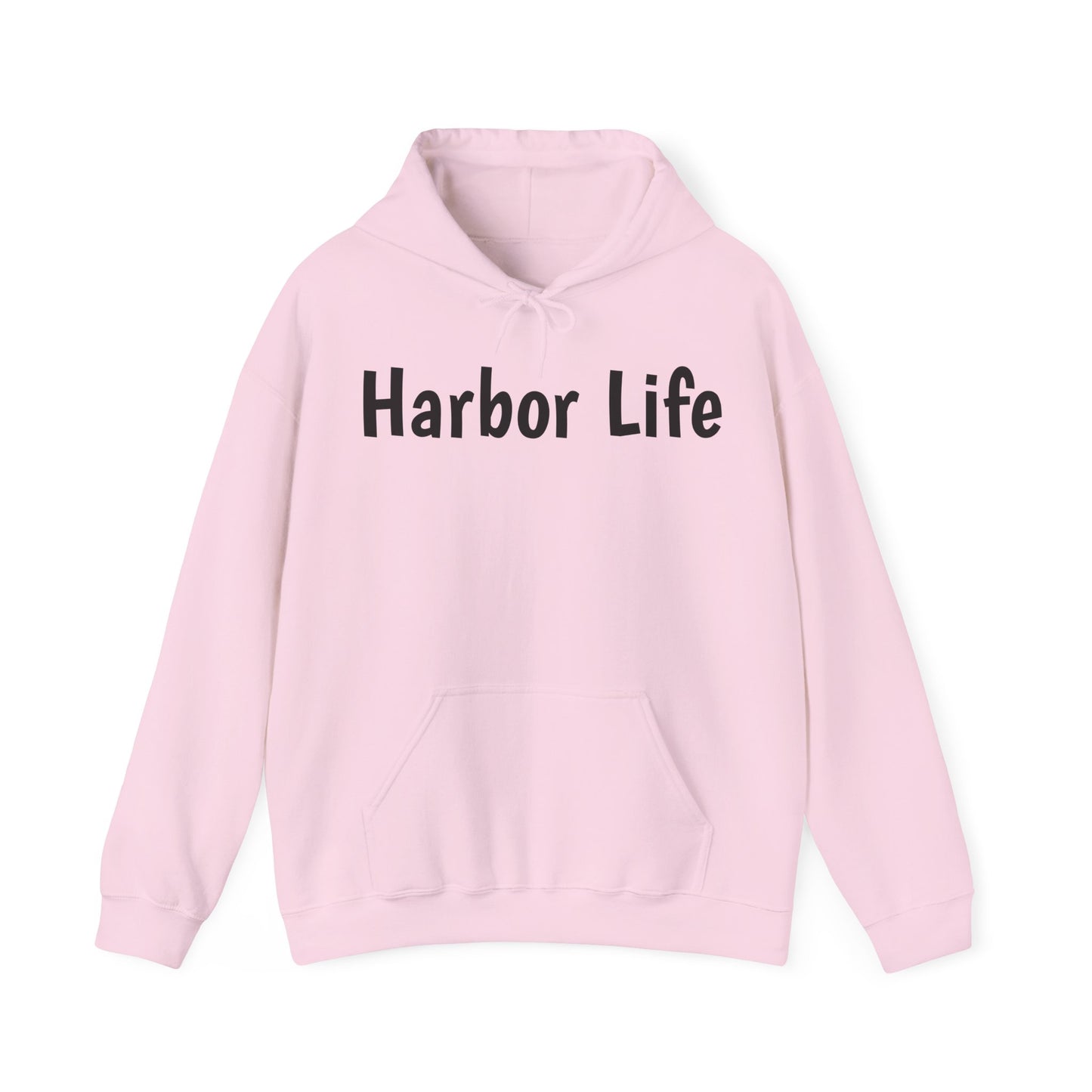 Harbor Life w/ Mama Bear on back Unisex Heavy Blend™ Hooded Sweatshirt