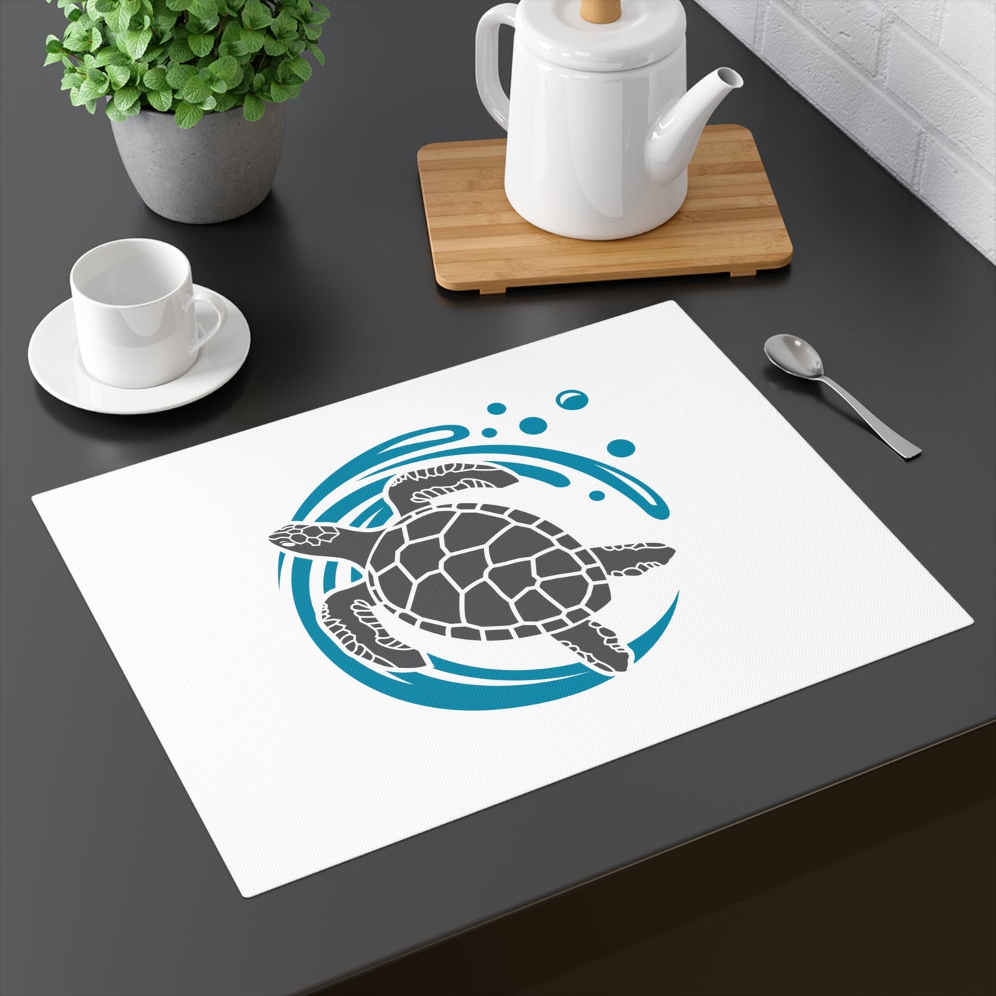 Spinning Sea Turtle Placemat